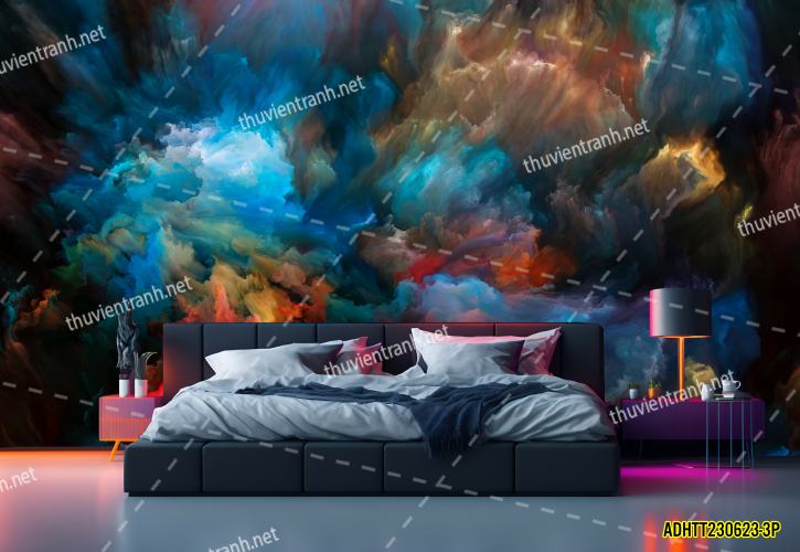 Tranh dán tường hoa văn trừu tượng- -ADHTT230623-3P - Kết quả tìm kiếm tranh tường